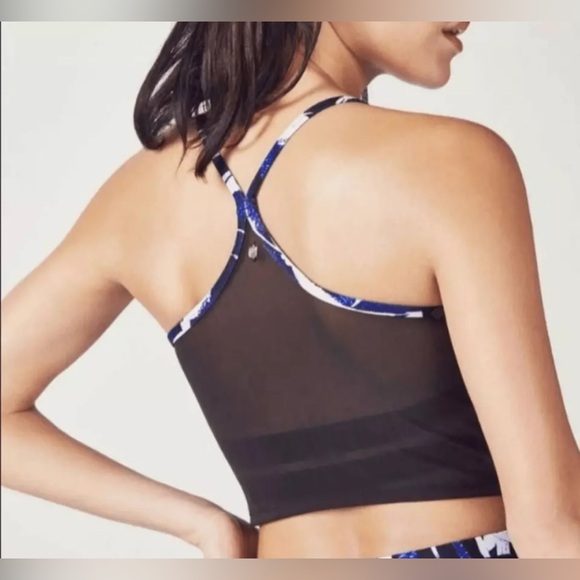 NWT Fabletics Marcela Mesh Midi Bra Luxe-Line Midi Sports Bra - Picture 2 of 10